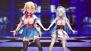 Mmd R-18 Anime Girls Sexy Dancing Clip 292