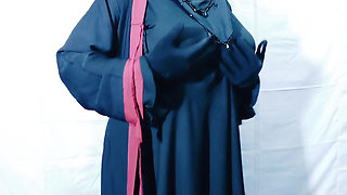 Indian beautiful hijabi Muslim couple thirsty for sex