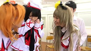 Love Live! Sexy School Idol Project - 01 - Honoka, Kotori and Umi