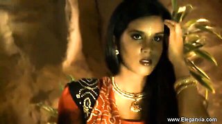 Flawless belle at interracial video