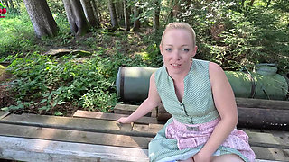Dirndl Slut HARDCORE OUTDOOR