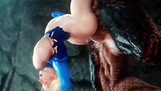 Samus Dominated & Fucked by Monster