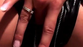 Hot Latina in Black Gangbang Cum Swallow BBC Bukkake