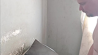 Grandpa Daddy Get Best Blowjob & Fuck by Skinny Petite Hot Black Slut in Bathtub Doggystyle ( Bathroom Sex )