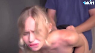 Marimoore - The Stepdaughter Dresses Like A Slut, So I Spanked Her Ass And Fucked Her Young Pink Pussy