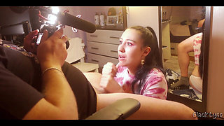 Bts - Vape and Blowjob From Stunning Cocksucker Black Lynn