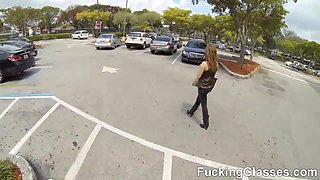 Poking Glasses - Boinking a beauty Aurora Monroe before her encounter