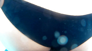 He Suddenly Takes My Bikini off to Fuck Me in the Swimming Pool