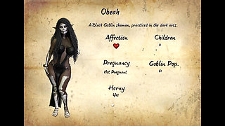 Impregnating Dark Busty Goblin