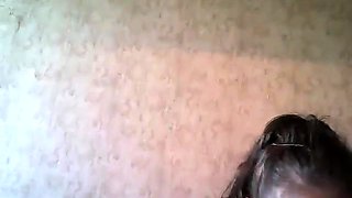 Masked Russian girlfriend has a thick rod stretching her ass