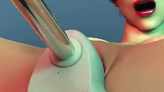 Beautiful and Sexy Desi Bhabhi Sarla Use a Fucking Machine on Her Pussy to Orgasm