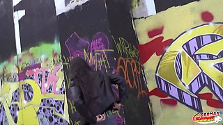 GERMAN SCOUT - DP Anal Sex Casting for small dirty MILF Cougar Kristina Grace