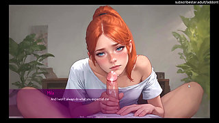 Mila Ai - Mila and Paul Fight - Addont - by Porn Game 4u