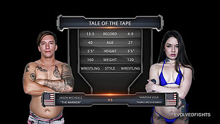 Vanessa Vega vs Jason Michaels - Vanessa Ready to Pull Off An Upset