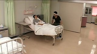 School girl japan in hospital