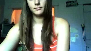 Young russian teen naked on webcam