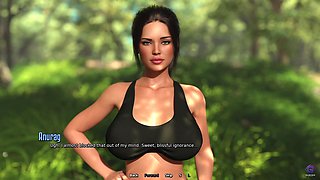 Crazy Step Sister Swimming Naked in the Forest and Got Caught - 3D Hentai Animated Porn - Life in Santa County