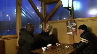 Linda Ray Feeds BBC Creampie to Cuckold