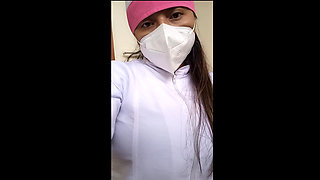 When There Are No Patients in the Office I Like to Masturbate and Show My Vagina