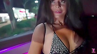 Latina Stripper Gets Picked Up At Broward Gas Station- Kiki Klout