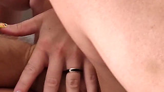 Real Amateur Wife Enjoying Her Shaved Pussy Rubbing Until Hard Intense Orgasm