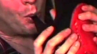 This Horny MILF Takes 2 Cocks One in Her Pussy and One in Her Ass