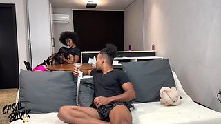 Black Rj, Amandinha, and Angel Get Along with a New Friend in Brazil