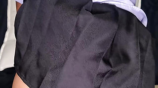 18yo Thai student fucked un school uniform by a foreigner and get a huge facial