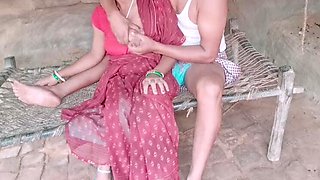 Desi Village Bahu Hardcore Fuck with Trilokinath - Horny Indian Wife Outdoor Sex