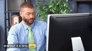 Brazzers - office hottie Catherine Knight pounds coworker xander and chief Danny D in a steamy threeway
