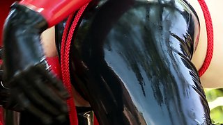 Latex outdoor sex
