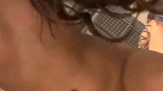 Eighteen year old Asian college coed gets a facial