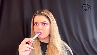 Velvet Vixen: Smoking Seduction