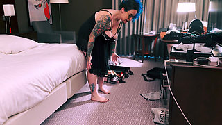 Maid Finds Your Girlfriends Dildo