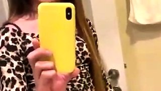 Solo ladyboy masturbation