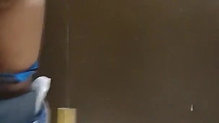 Horny Bestfriend Let Me Cum Inside Her at the Fitting Room, Risky Outdoor Fucked