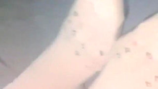 Medi Shows Her Feet in Short Socks and Her Tail