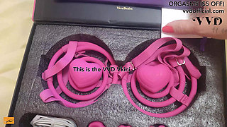 Vvd Vkini Unboxing and First Nipple Orgasm - Unlimited Orgasm