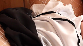 Petite, Beautiful Housekeeper Gets a Dick in Her Tight Vagina