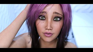 Sexy anime futanari adventures featuring Misskitty2k