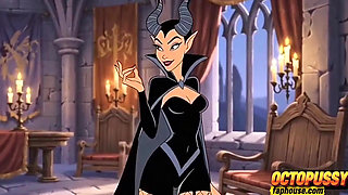 Sensual Maleficent: the Cartoon