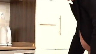 Horny granny takes her stepnephew for a ride