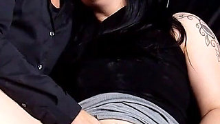 Teen Lucia Love with hairy pussy gets fucked in the office by work colleagues