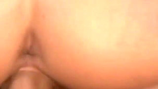 Beautiful blonde babe gets fucked from behind by big cock