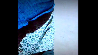 A lone girl masturbating her boobs and ass hole