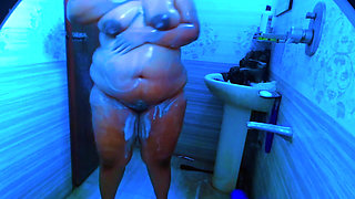 Hot Maid Shower in Bathroom After Work - Shower Sex Big Ass & Huge Boobs Sexy Maid in Saudi Arabia