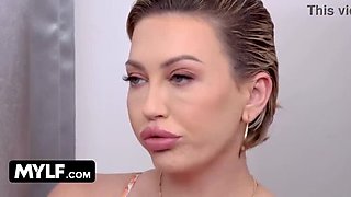 Stepmom Anal Creampie in Dressing Room - Connor Kennedy Fucks Adira Allure's Big Ass