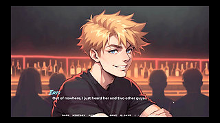 My New Girlfriend [ Taboo Hentai Game ] Ep.40 Goth Girl Blowbang in the Toilet!