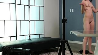 Close up teen masturbation