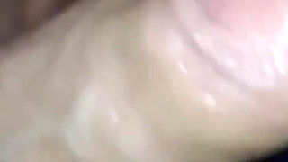 POV My Girlfriend Takes My Dick in Her Mouth Blowjob While Watching a Movie and Her Body Is Hairy